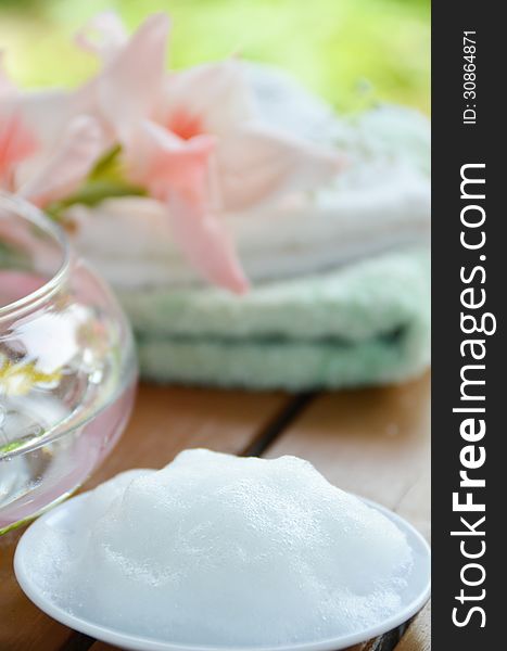 Soap Foam For Beauty Treatment