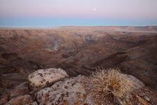 Fish River Canyon Early Morning View Royalty Free Stock Photos Fish River Canyon Early Morning View Royalty Free Stock Photos