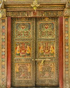 Designer Indian Door Stock Photography Designer Indian Door Stock Photography