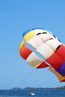 Parachute And Sky Stock Photos Parachute And Sky Stock Photos