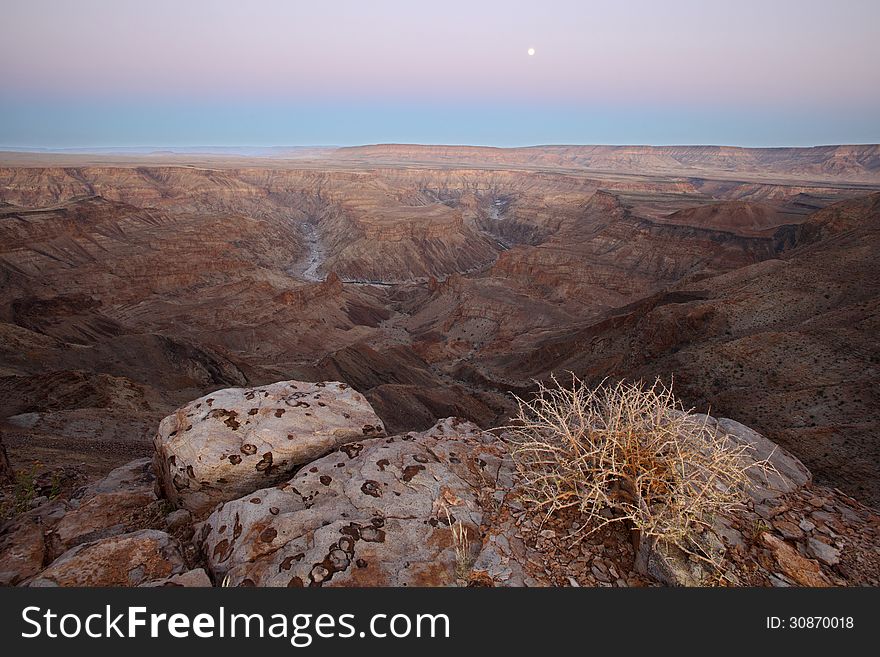 Fish River Canyon Early Morning View