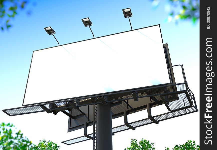 Blank Billboard.