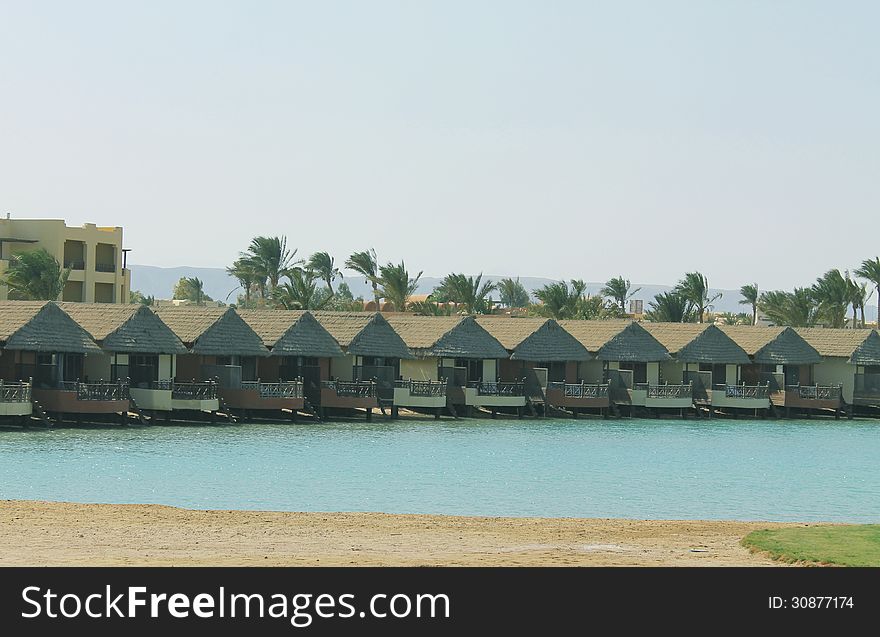 Beautiful bungalow on the water. Beautiful bungalow on the water