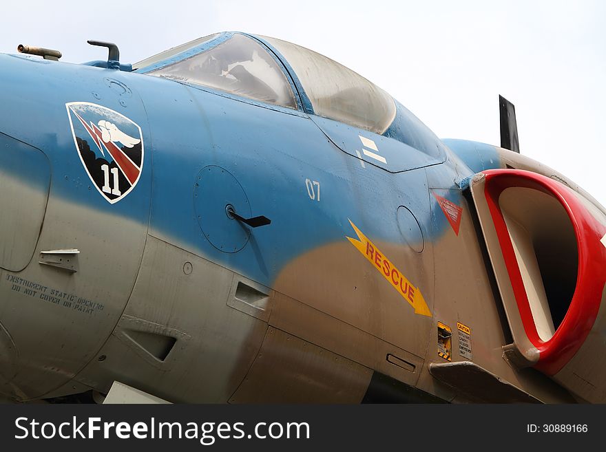 Canopy of the A4 Skyhawk Fighter Bomber. Canopy of the A4 Skyhawk Fighter Bomber