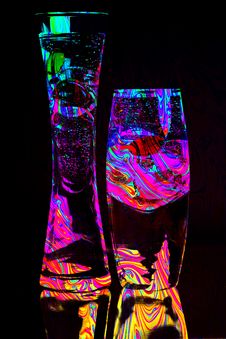 Two Glasses Abstract Stock Photography Two Glasses Abstract Stock Photography
