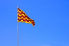Catalan Flag Royalty Free Stock Photography Catalan Flag Royalty Free Stock Photography