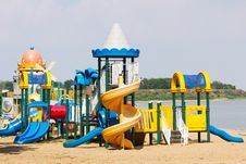 Modern Children Playground Stock Images Modern Children Playground Stock Images