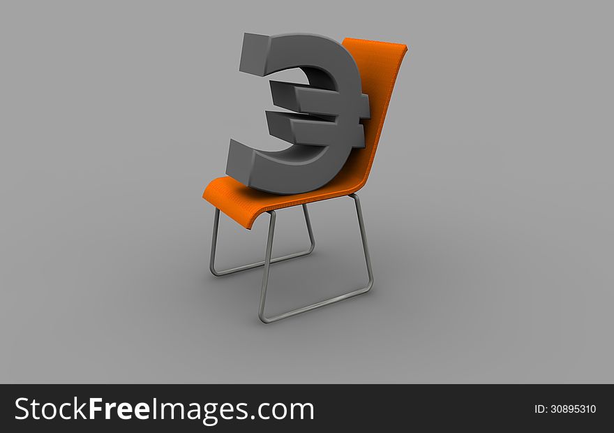 Euro Symbol Reposing