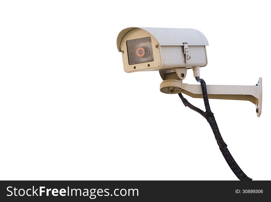 Cctv Security Camera System Isolated