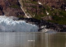 Glacier In Alaska Royalty Free Stock Photography Glacier In Alaska Royalty Free Stock Photography