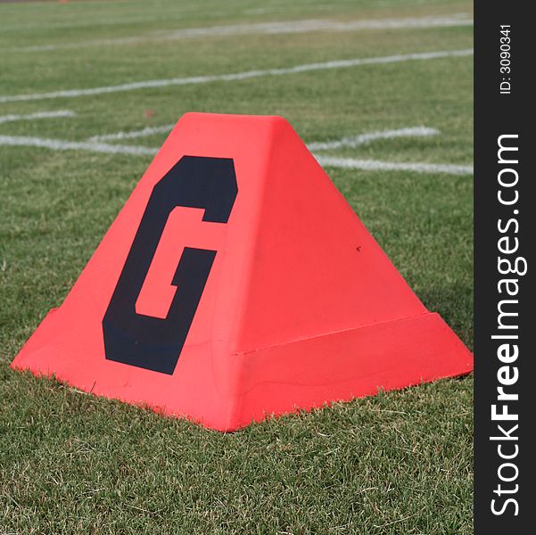 Goal line marker