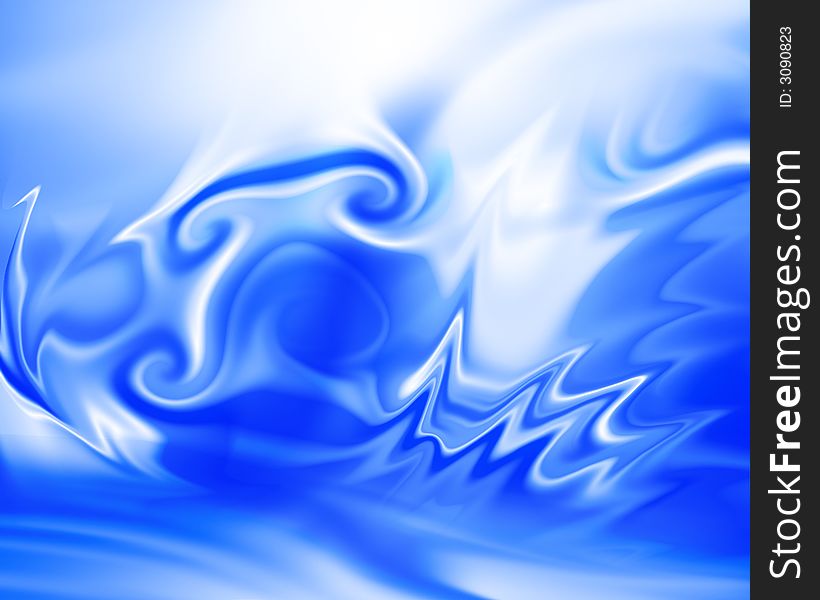 Abstract design blue difference style wavy background. Abstract design blue difference style wavy background