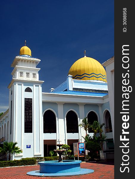 Beautiful mosque image at perak, malaysian #