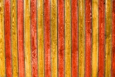 Painted Planks Stock Photography