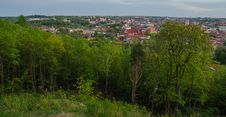 Lithuania. Vilnius Old Town In The Spring Stock Photos Lithuania. Vilnius Old Town In The Spring Stock Photos
