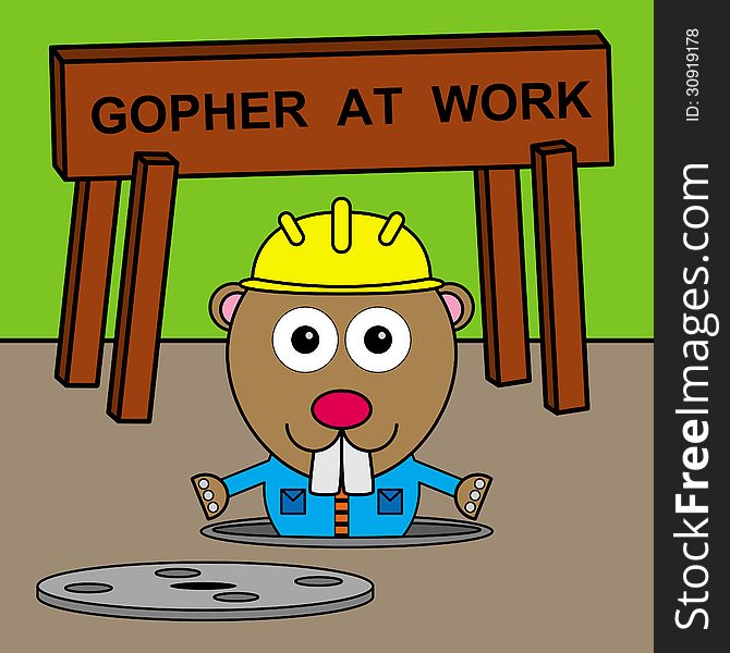 Gopher&#x27;s manhole