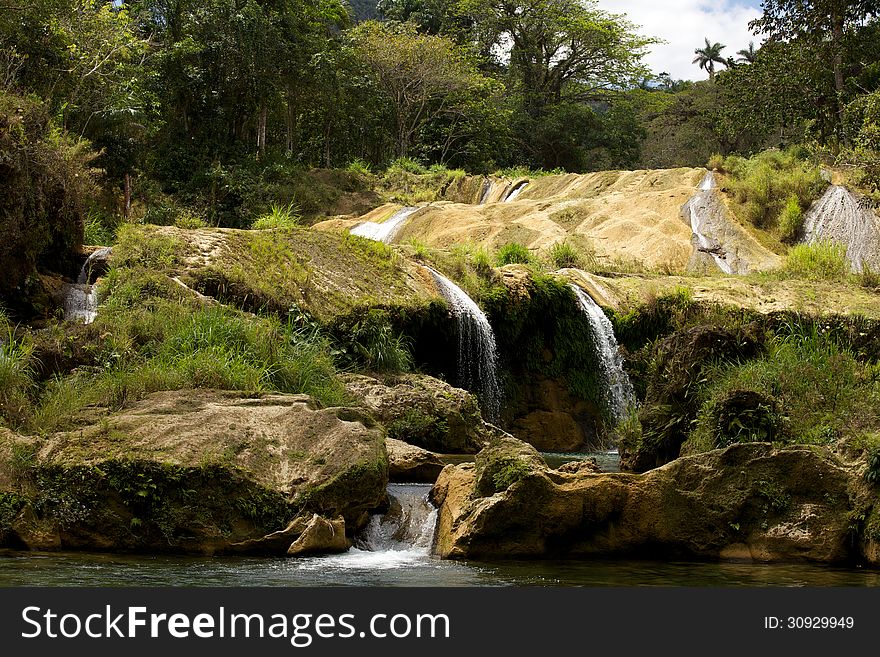 Nature reservation El Nicho Cuba. Nature reservation El Nicho Cuba