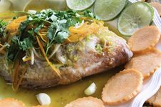 Steamed Fish Royalty Free Stock Photography