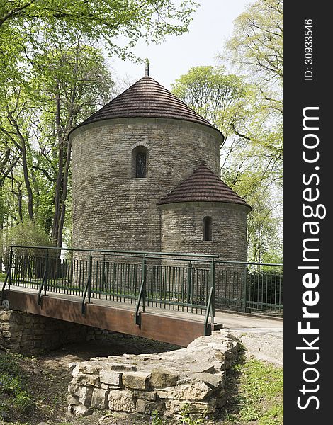 Romanesque rotunda in Cieszyn of Poland