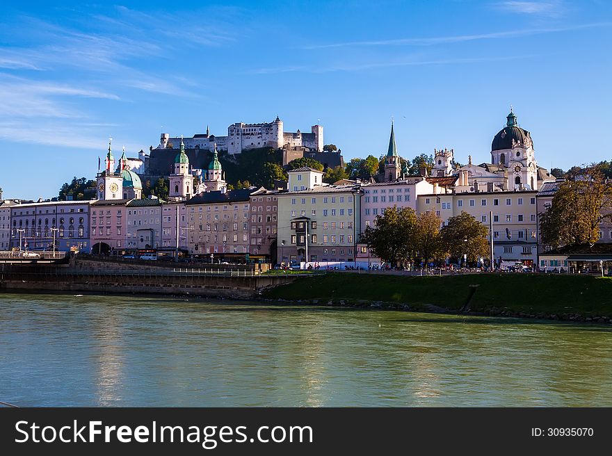 Salzburg in Austria is named World Culture Heritage. Salzburg in Austria is named World Culture Heritage