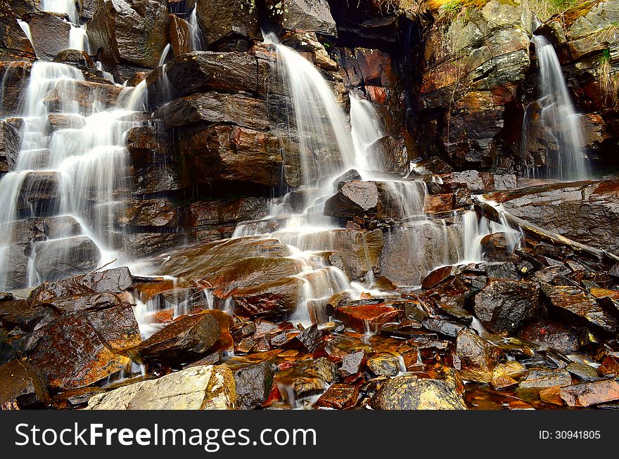 Waterfall Wide Angle