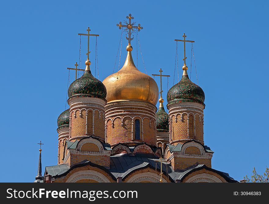 Moscow. The Church of the Icon of the Mother of God The Sign. Moscow. The Church of the Icon of the Mother of God The Sign