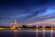 Twilight Wat Arun Bangkok Stock Photo Twilight Wat Arun Bangkok Stock Photo