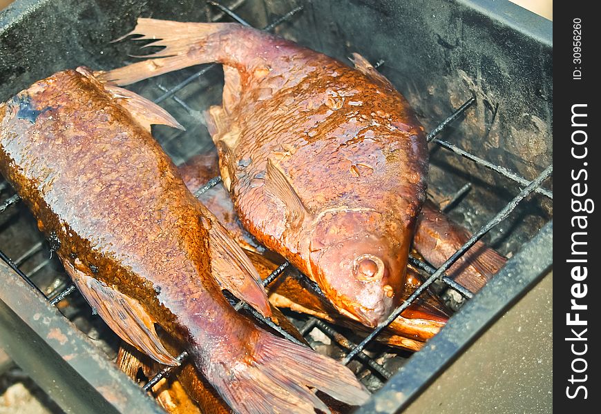 Homemade smoked fish