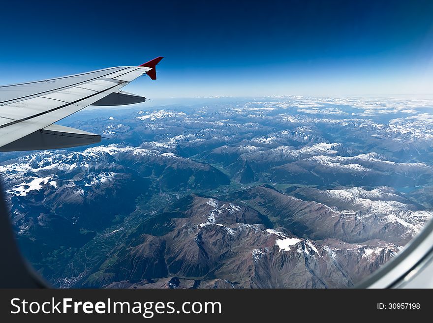 Flight Over The Alps