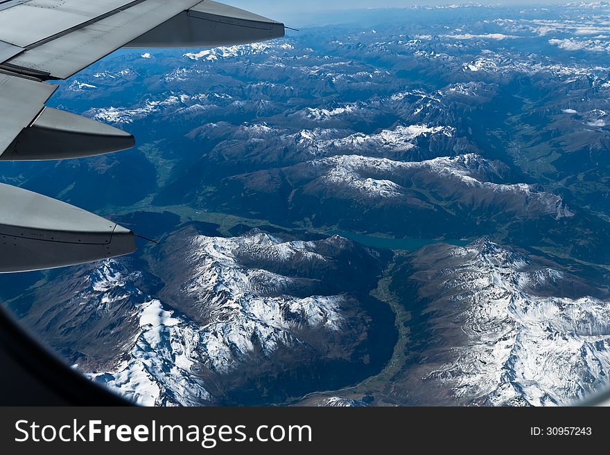 Flight Over The Alps