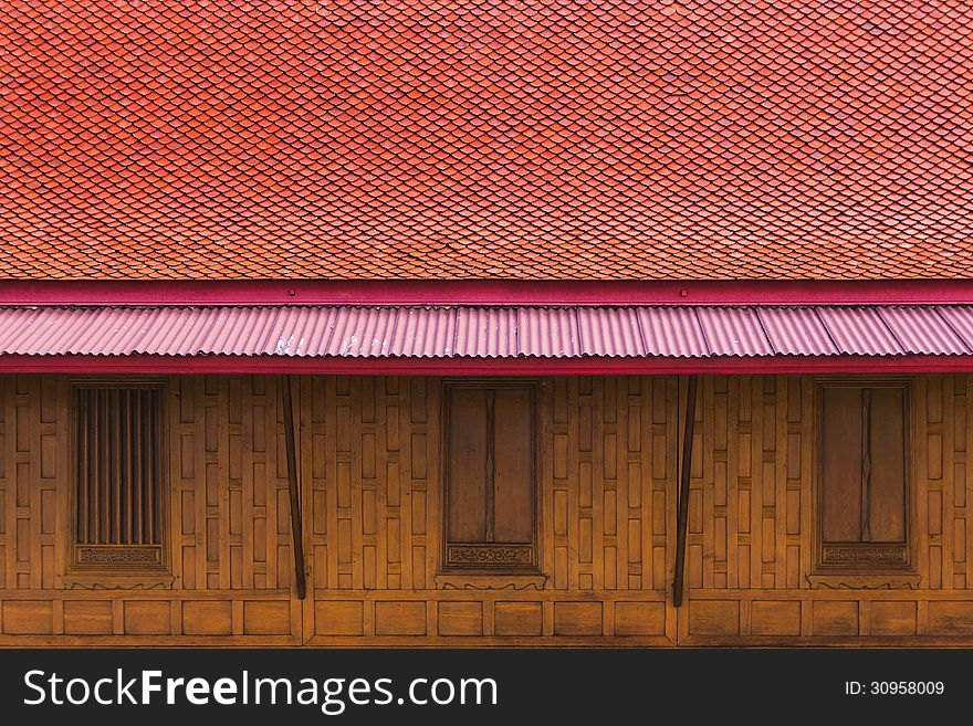 Pavilion At A Temple