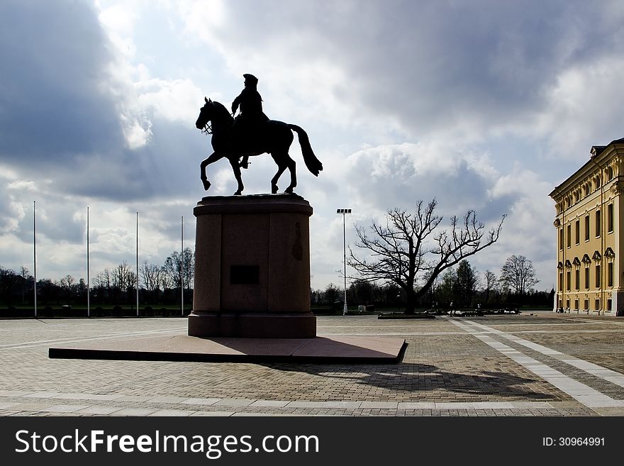 Konstantinovsky Palace Park ensemble of the interior and the exterior decoration, Antiques and Park