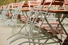 Chairs And Tables Royalty Free Stock Photography