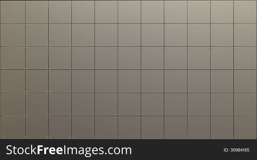 Abstract background made of matted metal blocks. Abstract background made of matted metal blocks