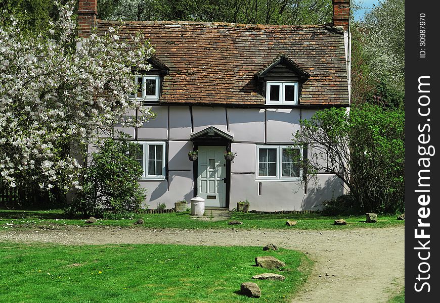 Timber Framed English Rural Cottage