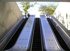 Metro Escalator Stock Photos Metro Escalator Stock Photos