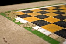 Broken Chess Table Royalty Free Stock Photos Broken Chess Table Royalty Free Stock Photos