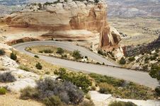 Scenic Mountain Highway Stock Photos Scenic Mountain Highway Stock Photos