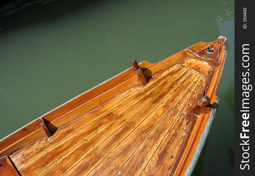 Venice detail 2 – Boat on the canals