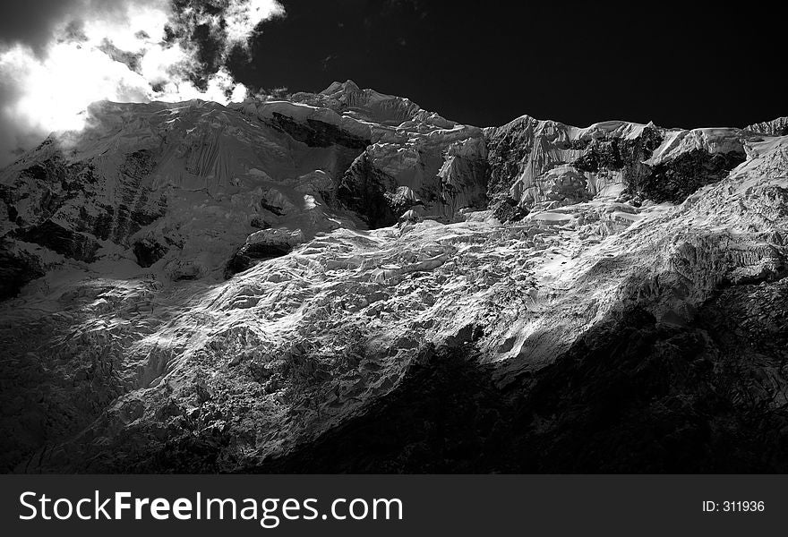 Mountains from Cordiliera Blanca - Peru