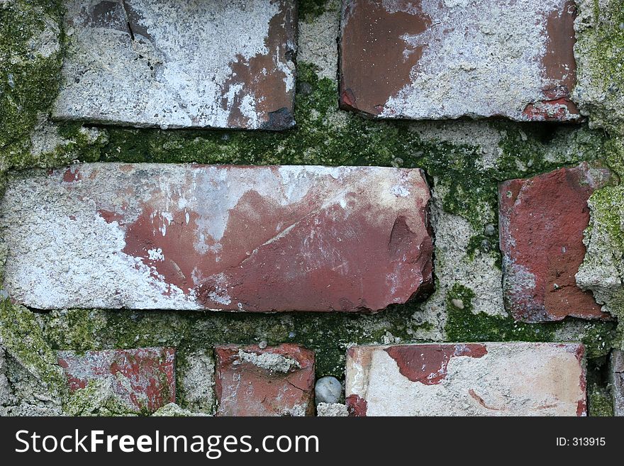 Close up of old brick wall. Close up of old brick wall