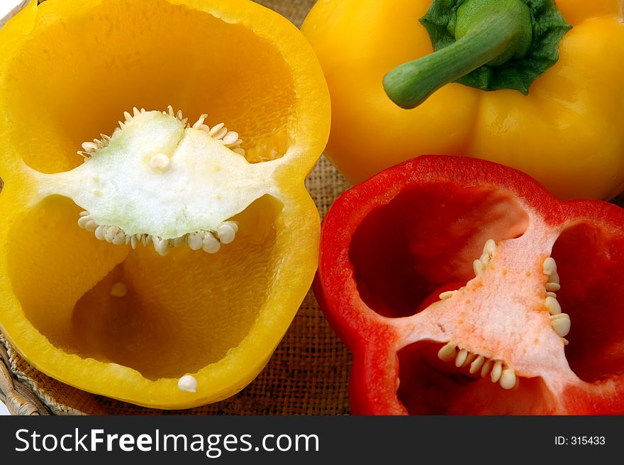 Bell peppers inside 43. Bell peppers inside 43