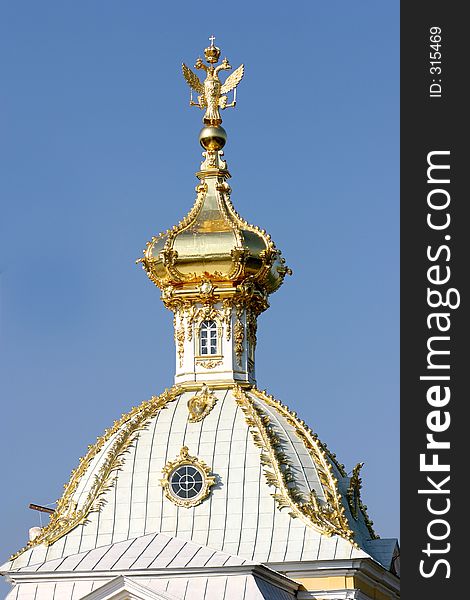 Pick of russian cathedral
