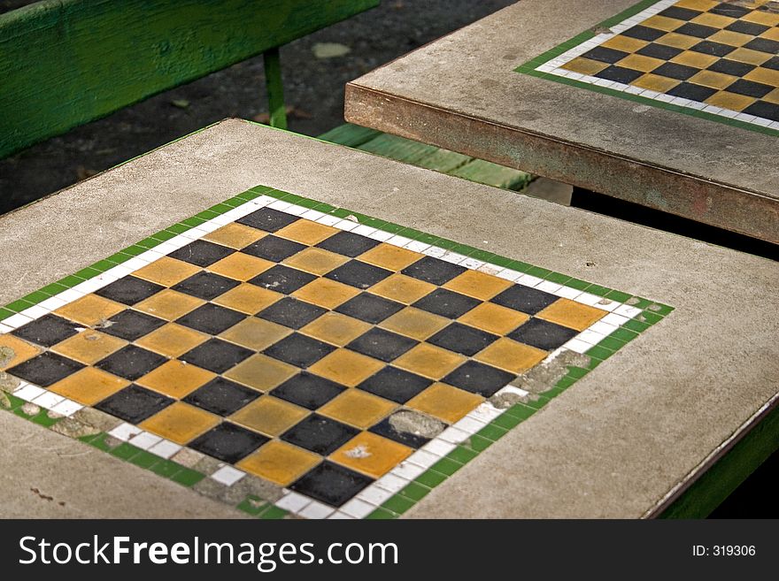 Park Chess Table