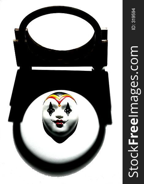 Abstract Clown Shadow