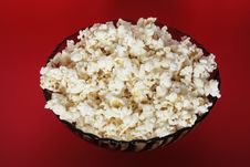 Popcorn Bowl Royalty Free Stock Photography Popcorn Bowl Royalty Free Stock Photography