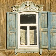 Traditional Russian Window Royalty Free Stock Photos Traditional Russian Window Royalty Free Stock Photos