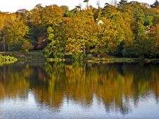 Lakeside In The Fall Stock Images Lakeside In The Fall Stock Images