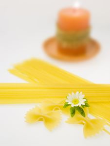 Noodles Prepared For Boiling Stock Image Noodles Prepared For Boiling Stock Image