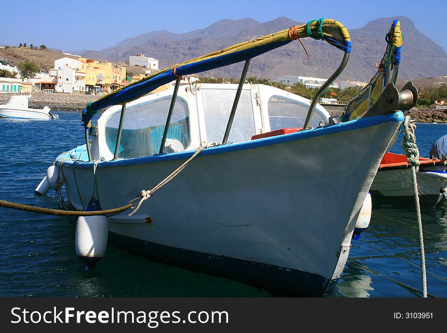 Boats in Canary Islands